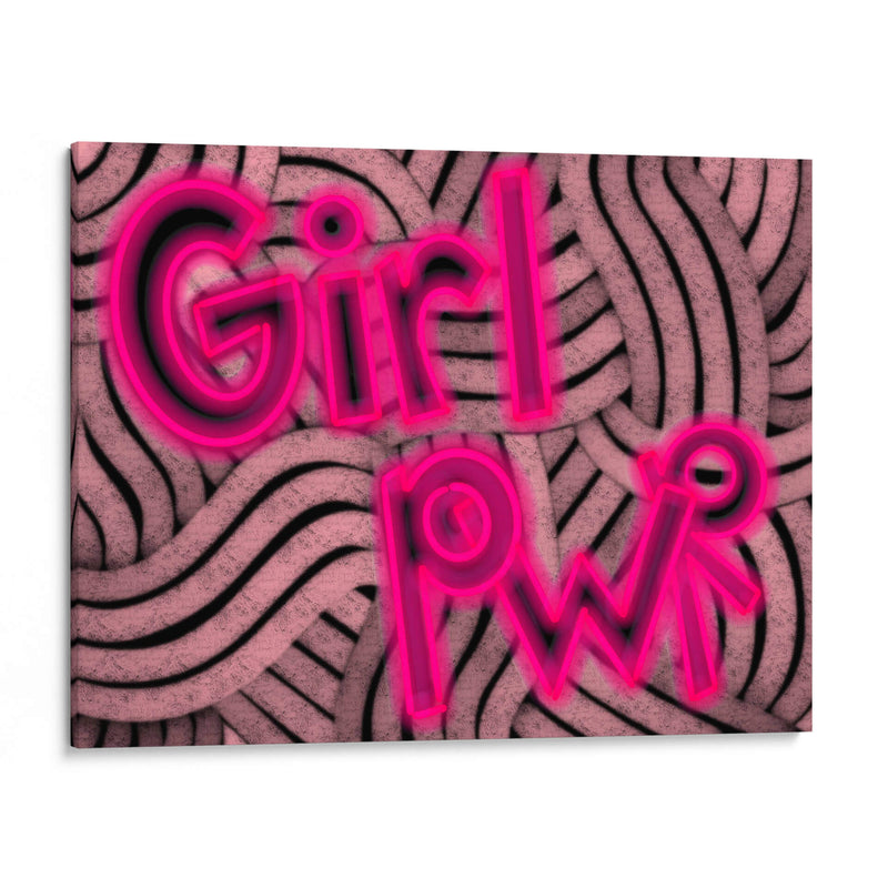 Girl power - pink - Torco | Cuadro decorativo de Canvas Lab