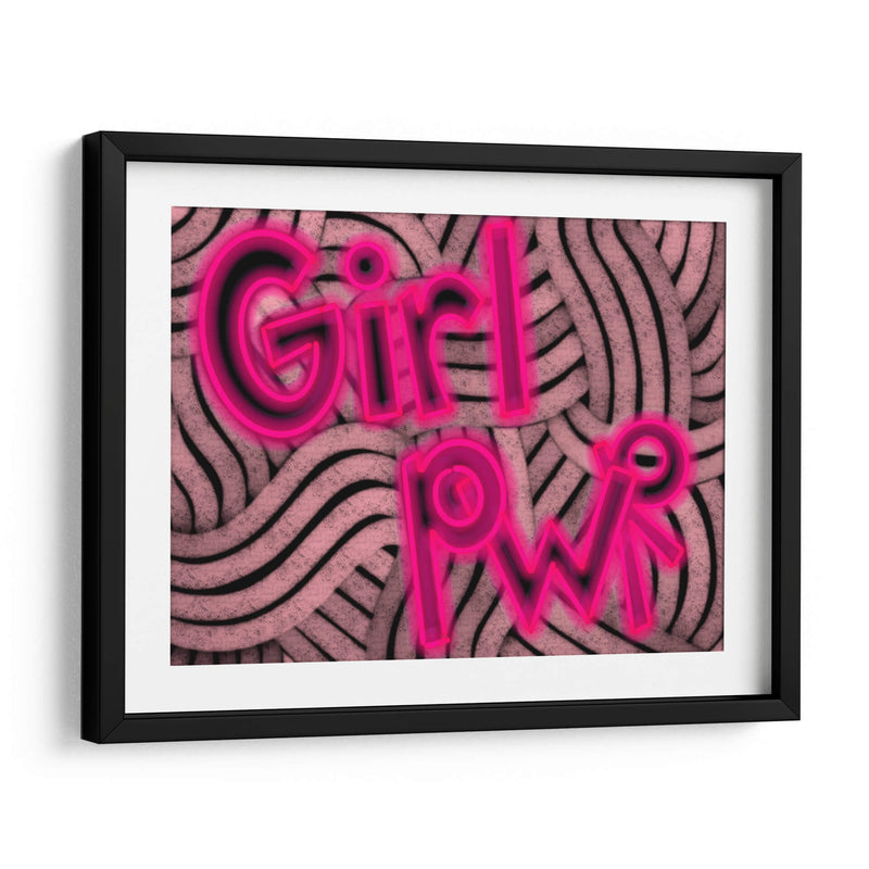 Girl power - pink - Torco | Cuadro decorativo de Canvas Lab