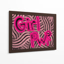 Girl power - pink - Torco | Cuadro decorativo de Canvas Lab