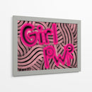 Girl power - pink - Torco | Cuadro decorativo de Canvas Lab