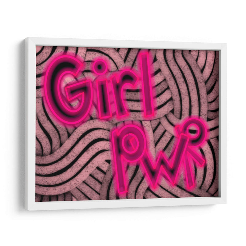 Girl power - pink - Torco | Cuadro decorativo de Canvas Lab