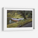 Un Bote en el Lago, Kioto, Japón - Luis Velasco | Cuadro decorativo de Canvas Lab