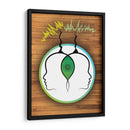 Frecuencia Telepatica - Homo Cosmicam | Cuadro decorativo de Canvas Lab