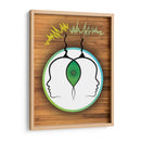 Frecuencia Telepatica - Homo Cosmicam | Cuadro decorativo de Canvas Lab