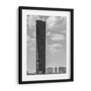 Torre Reforma I, Blanco y Negro - Bernardo Miranda | Cuadro decorativo de Canvas Lab