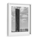 Torre Reforma I, Blanco y Negro - Bernardo Miranda | Cuadro decorativo de Canvas Lab
