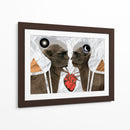 Amor de camellos - Homo Cosmicam | Cuadro decorativo de Canvas Lab