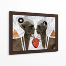 Amor de camellos - Homo Cosmicam | Cuadro decorativo de Canvas Lab