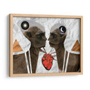 Amor de camellos - Homo Cosmicam | Cuadro decorativo de Canvas Lab
