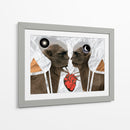Amor de camellos - Homo Cosmicam | Cuadro decorativo de Canvas Lab