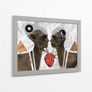 Amor de camellos - Homo Cosmicam | Cuadro decorativo de Canvas Lab