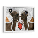 Amor de camellos - Homo Cosmicam | Cuadro decorativo de Canvas Lab