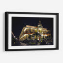 Palacio de Hierro Nocturno Orizaba - Roz | Cuadro decorativo de Canvas Lab