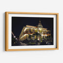 Palacio de Hierro Nocturno Orizaba - Roz | Cuadro decorativo de Canvas Lab