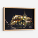 Palacio de Hierro Nocturno Orizaba - Roz | Cuadro decorativo de Canvas Lab