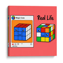 Cubo de Rubik en Redes Sociales - Roge I. Luis | Cuadro decorativo de Canvas Lab