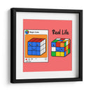 Cubo de Rubik en Redes Sociales - Roge I. Luis | Cuadro decorativo de Canvas Lab