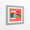 Cubo de Rubik en Redes Sociales - Roge I. Luis | Cuadro decorativo de Canvas Lab