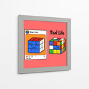 Cubo de Rubik en Redes Sociales - Roge I. Luis | Cuadro decorativo de Canvas Lab