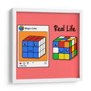 Cubo de Rubik en Redes Sociales - Roge I. Luis | Cuadro decorativo de Canvas Lab