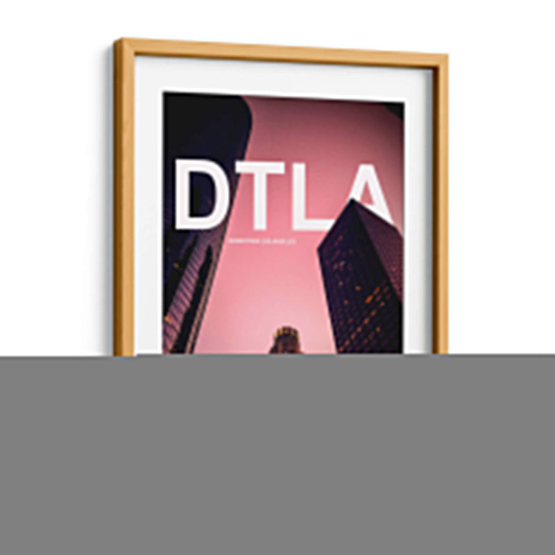 DOWNTOWN LA - Ramon MRQZ | Cuadro decorativo de Canvas Lab