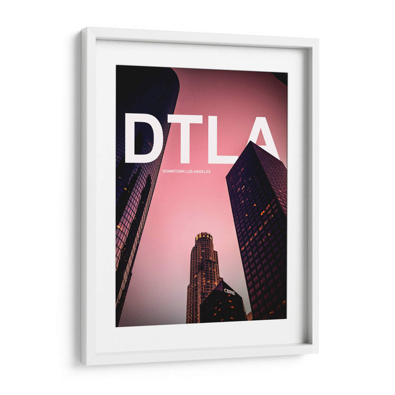 DOWNTOWN LA - Ramon MRQZ | Cuadro decorativo de Canvas Lab