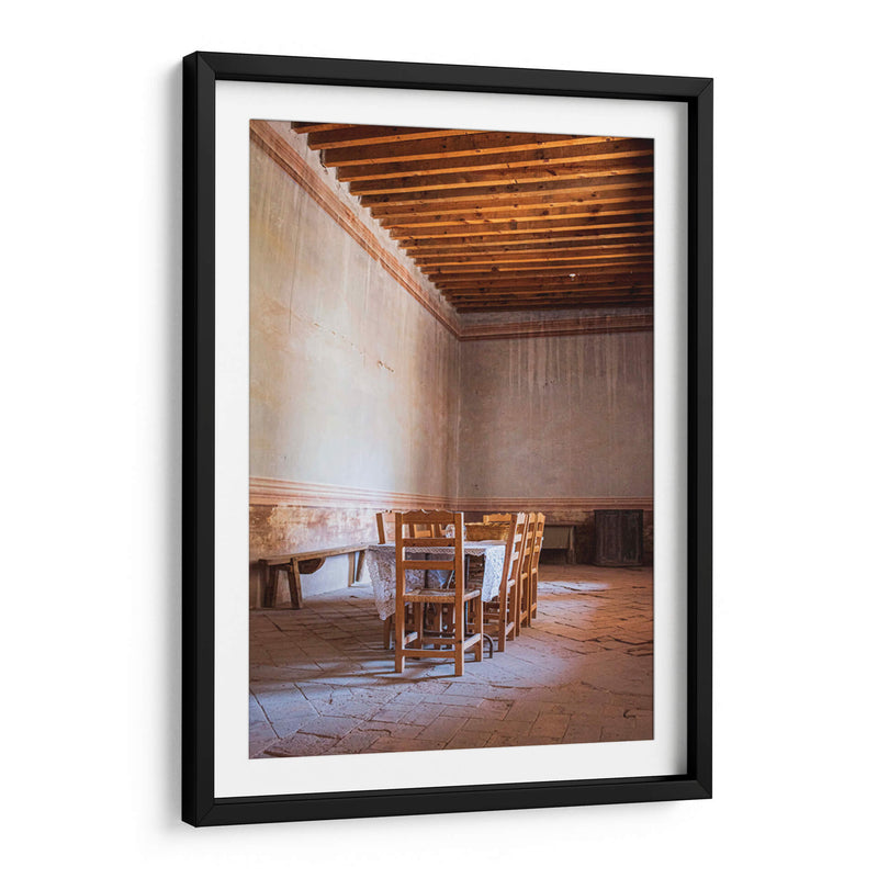 Comedor Ex convento de Bucareli - Roz | Cuadro decorativo de Canvas Lab