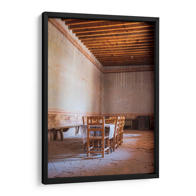 Comedor Ex convento de Bucareli - Roz | Cuadro decorativo de Canvas Lab