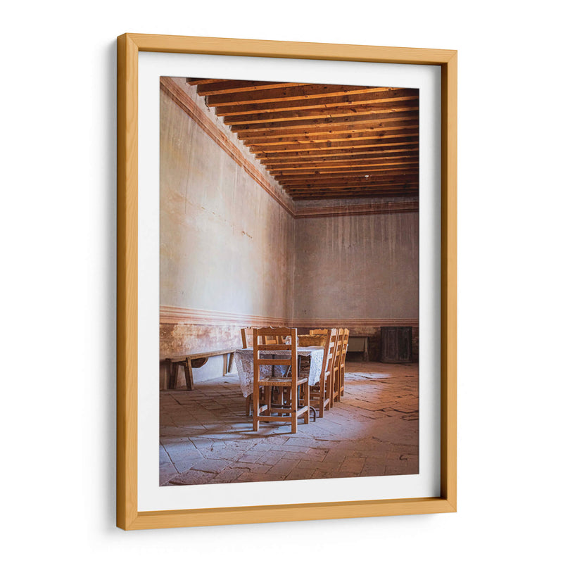 Comedor Ex convento de Bucareli - Roz | Cuadro decorativo de Canvas Lab