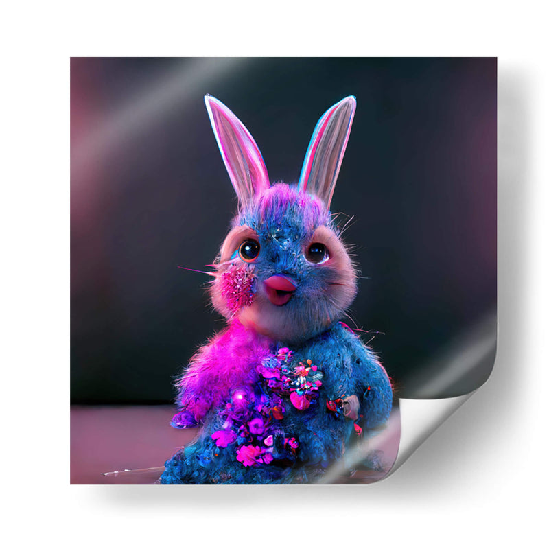 BLUE BUNNY - MICHEL ARCIGA LIFESTYLE PHOTOGRAPHY | Cuadro decorativo de Canvas Lab