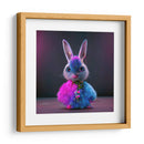 BUNNY WITH PINK FLOWERS - MICHEL ARCIGA LIFESTYLE PHOTOGRAPHY | Cuadro decorativo de Canvas Lab