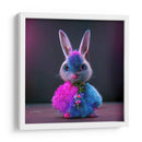 BUNNY WITH PINK FLOWERS - MICHEL ARCIGA LIFESTYLE PHOTOGRAPHY | Cuadro decorativo de Canvas Lab