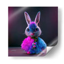 BUNNY WITH PINK FLOWERS - MICHEL ARCIGA LIFESTYLE PHOTOGRAPHY | Cuadro decorativo de Canvas Lab