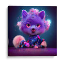 PURPLE SPACE FOX - MICHEL ARCIGA LIFESTYLE PHOTOGRAPHY | Cuadro decorativo de Canvas Lab