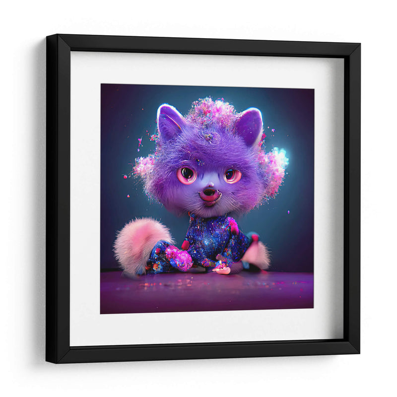 PURPLE SPACE FOX - MICHEL ARCIGA LIFESTYLE PHOTOGRAPHY | Cuadro decorativo de Canvas Lab