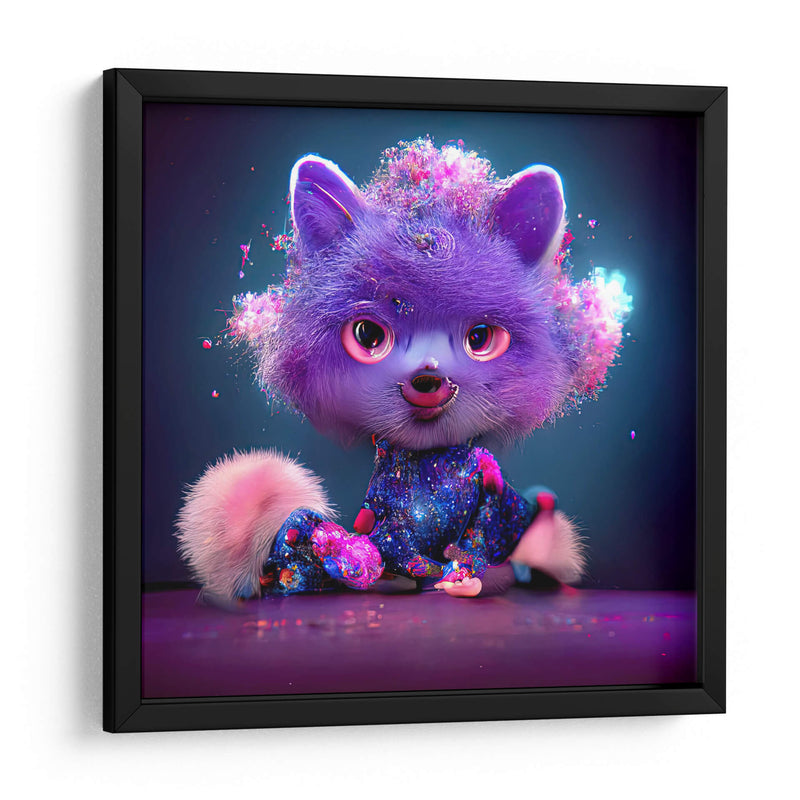 PURPLE SPACE FOX - MICHEL ARCIGA LIFESTYLE PHOTOGRAPHY | Cuadro decorativo de Canvas Lab