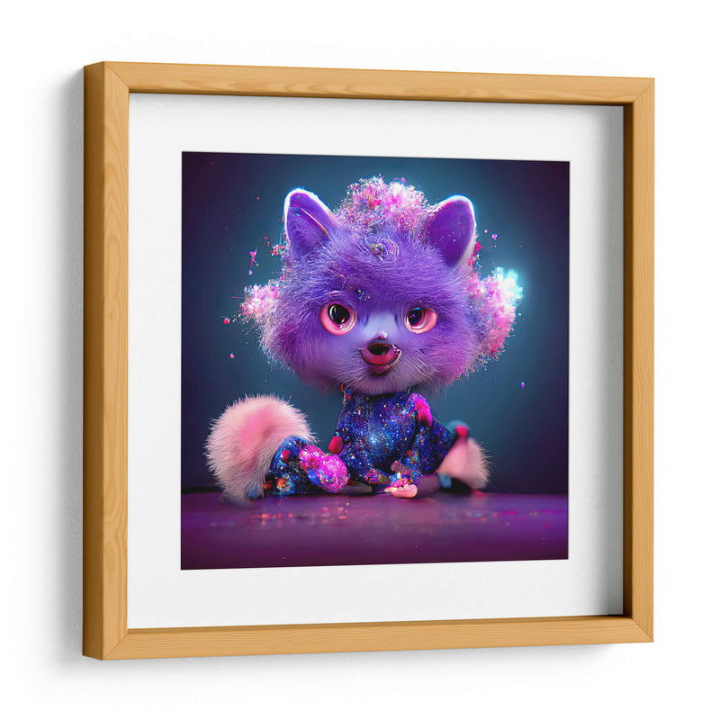 PURPLE SPACE FOX - MICHEL ARCIGA LIFESTYLE PHOTOGRAPHY | Cuadro decorativo de Canvas Lab