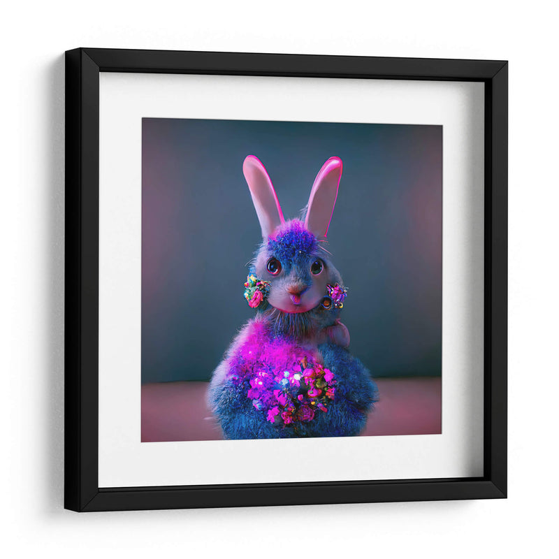 FLORAR BLUE RABBIT - MICHEL ARCIGA LIFESTYLE PHOTOGRAPHY | Cuadro decorativo de Canvas Lab