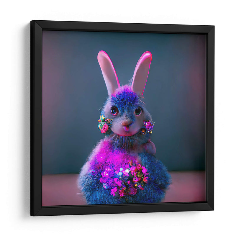 FLORAR BLUE RABBIT - MICHEL ARCIGA LIFESTYLE PHOTOGRAPHY | Cuadro decorativo de Canvas Lab