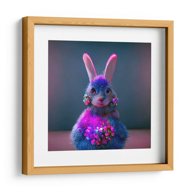 FLORAR BLUE RABBIT - MICHEL ARCIGA LIFESTYLE PHOTOGRAPHY | Cuadro decorativo de Canvas Lab