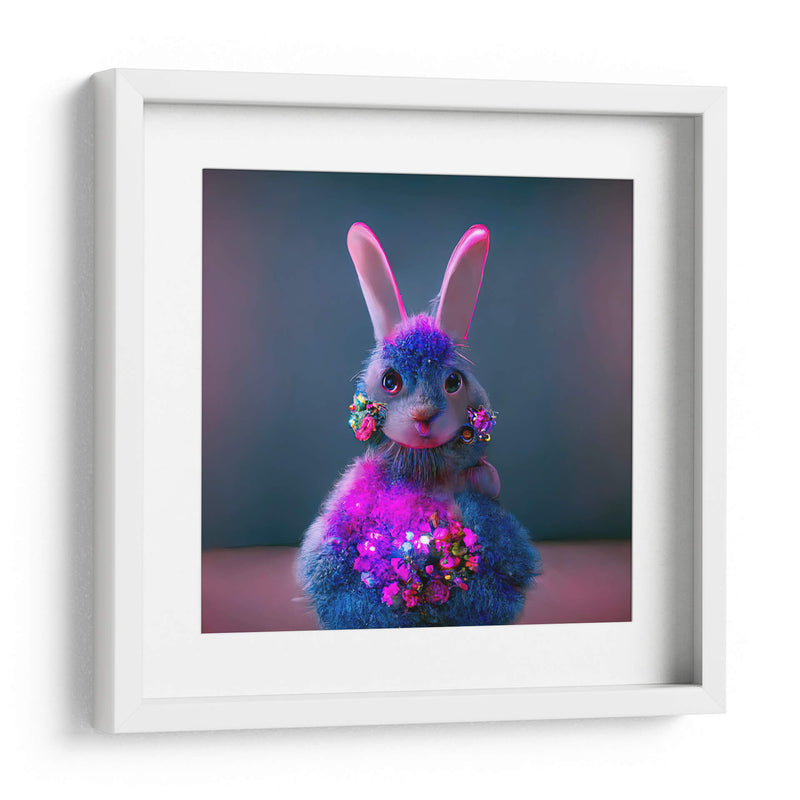 FLORAR BLUE RABBIT - MICHEL ARCIGA LIFESTYLE PHOTOGRAPHY | Cuadro decorativo de Canvas Lab
