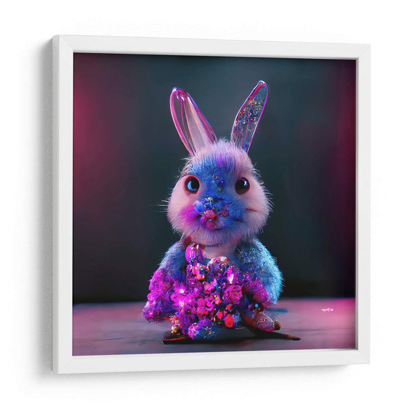 BUNNY FLORAL - MICHEL ARCIGA LIFESTYLE PHOTOGRAPHY | Cuadro decorativo de Canvas Lab