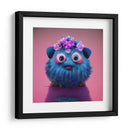 CUTE BLUE MONSTER - MICHEL ARCIGA LIFESTYLE PHOTOGRAPHY | Cuadro decorativo de Canvas Lab