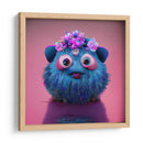 CUTE BLUE MONSTER - MICHEL ARCIGA LIFESTYLE PHOTOGRAPHY | Cuadro decorativo de Canvas Lab