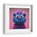 CUTE BLUE MONSTER - MICHEL ARCIGA LIFESTYLE PHOTOGRAPHY | Cuadro decorativo de Canvas Lab