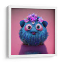 CUTE BLUE MONSTER - MICHEL ARCIGA LIFESTYLE PHOTOGRAPHY | Cuadro decorativo de Canvas Lab