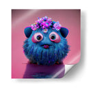 CUTE BLUE MONSTER - MICHEL ARCIGA LIFESTYLE PHOTOGRAPHY | Cuadro decorativo de Canvas Lab