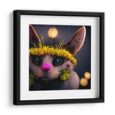FLORAL CAT - MICHEL ARCIGA LIFESTYLE PHOTOGRAPHY | Cuadro decorativo de Canvas Lab