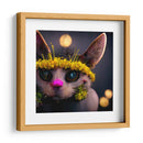 FLORAL CAT - MICHEL ARCIGA LIFESTYLE PHOTOGRAPHY | Cuadro decorativo de Canvas Lab