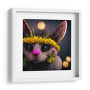 FLORAL CAT - MICHEL ARCIGA LIFESTYLE PHOTOGRAPHY | Cuadro decorativo de Canvas Lab